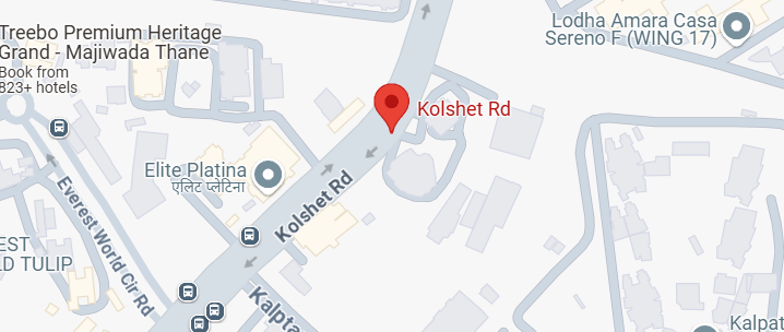 Hiranandani Kolshet Road Thane West Location
